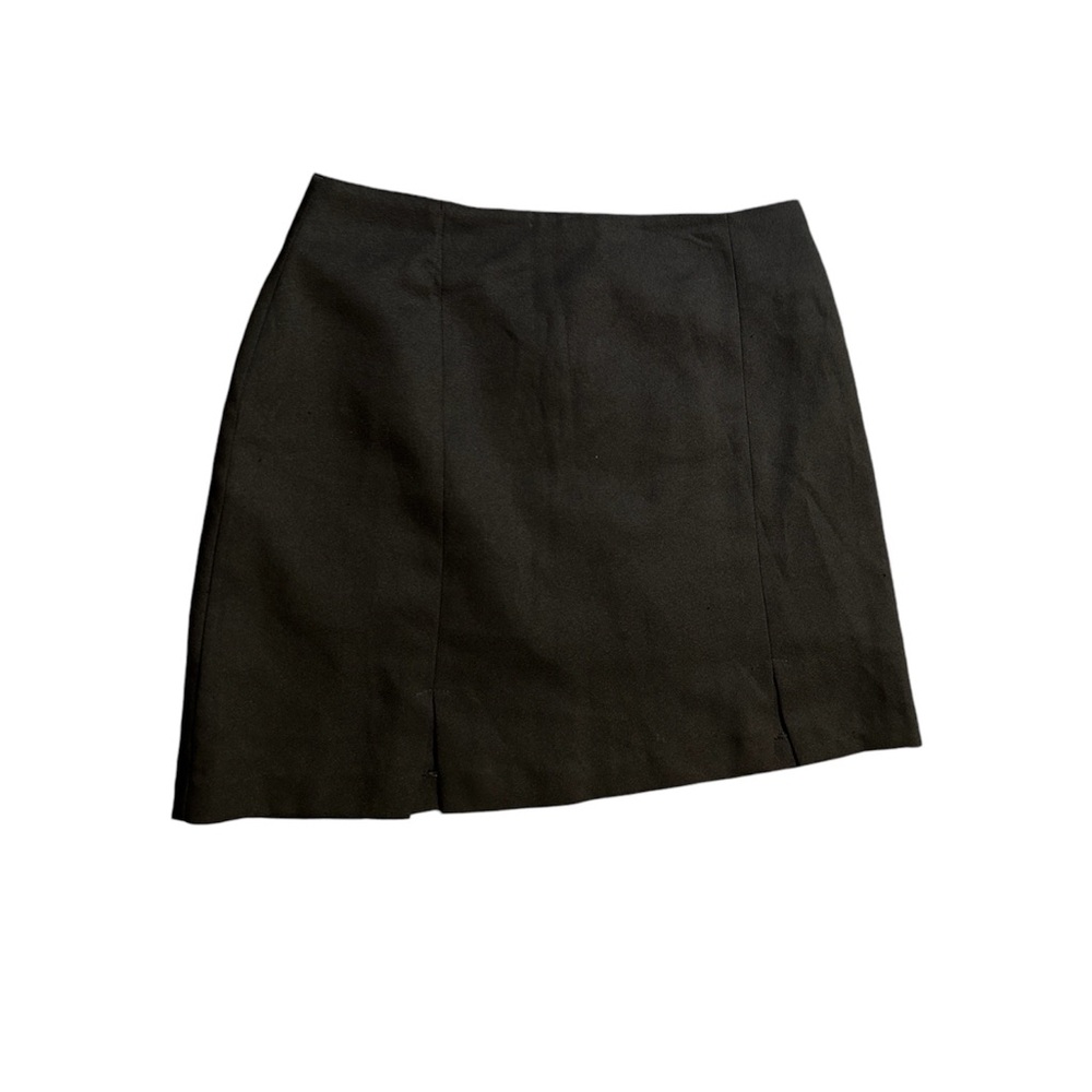 Vintage Smart Set Little Black Skirt two side slits